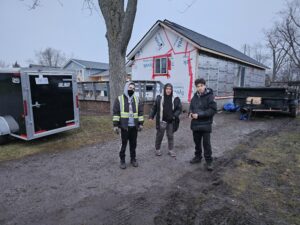 Roof replacement project in the Niagara Region